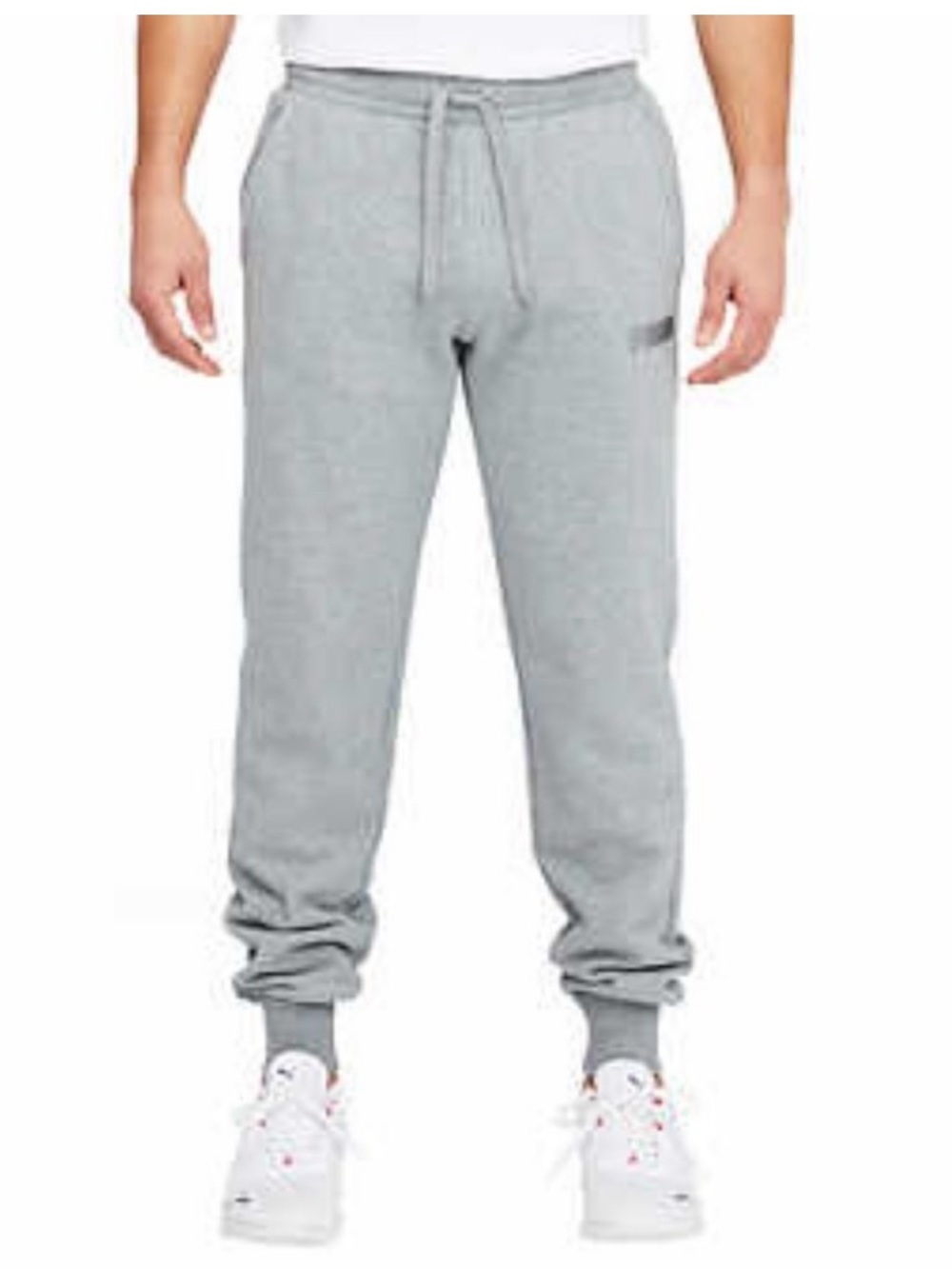 NWT PUMA Men Fleece Jogger GRAY - size S - winter cozy comfy casual outdoor